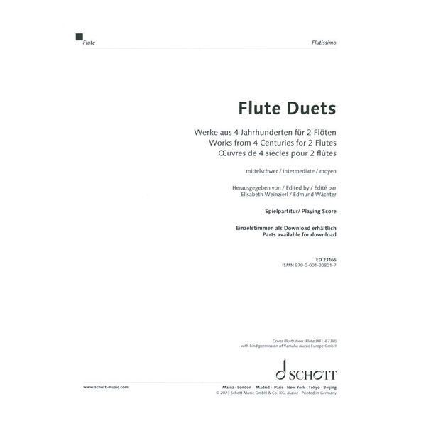 Schott Flute Duets