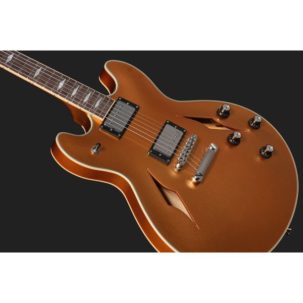 Harley Benton HB-35TL Tesla Golden Mist
