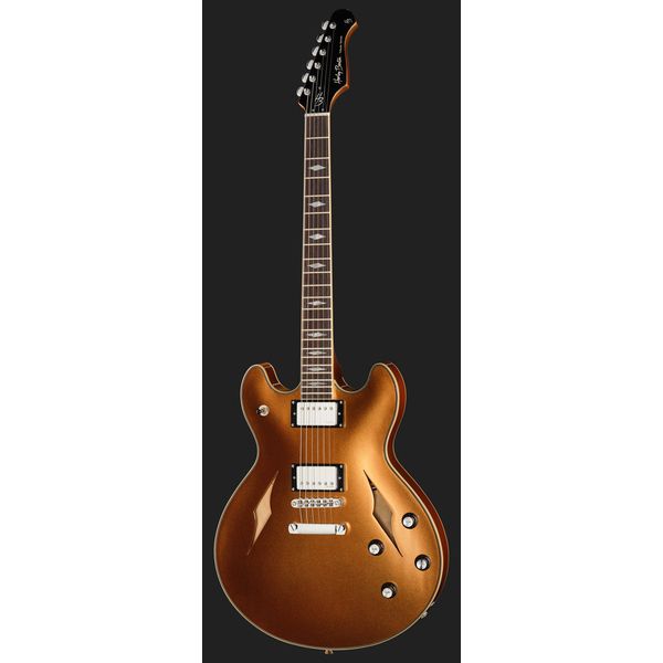 Harley Benton HB-35TL Tesla Golden Mist