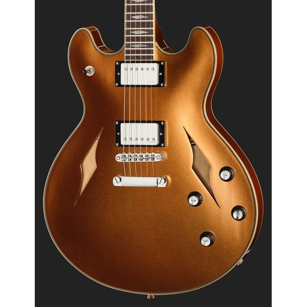 Harley Benton HB-35TL Tesla Golden Mist