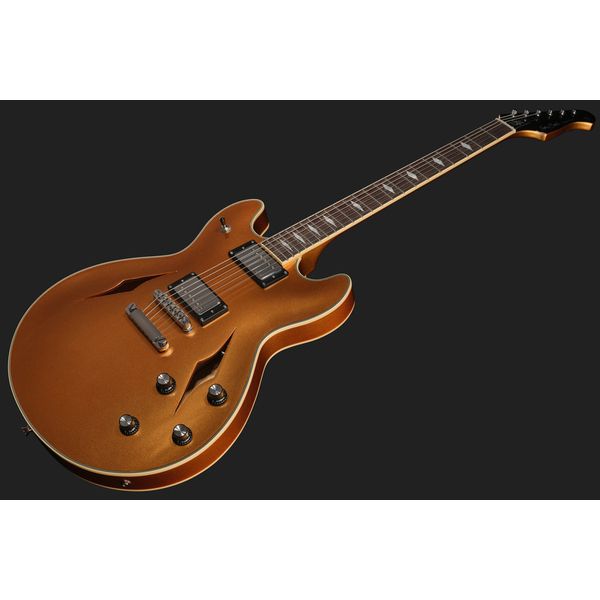 Harley Benton HB-35TL Tesla Golden Mist