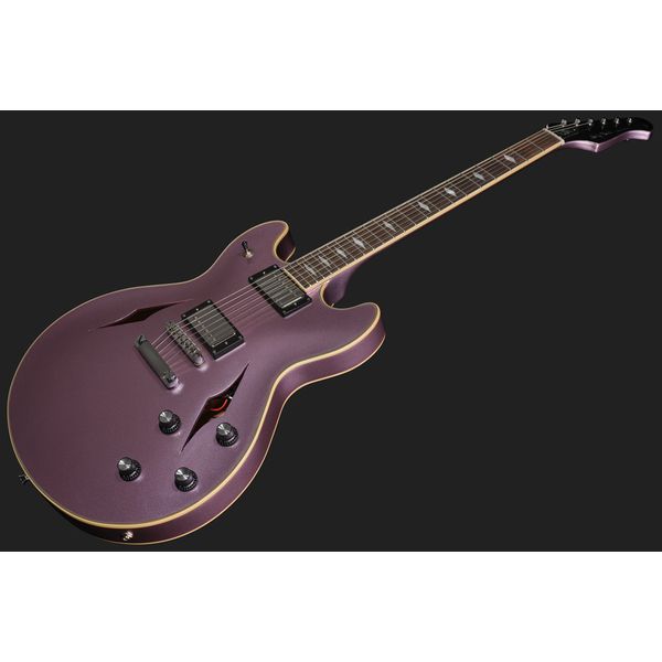 Harley Benton HB-35TL Tesla Burgundy