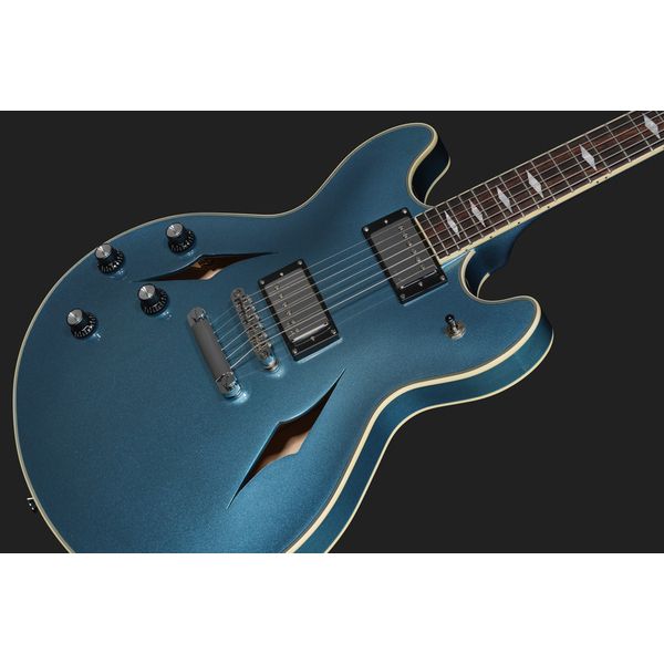 Harley Benton HB-35TL Tesla LH Pelham Blue