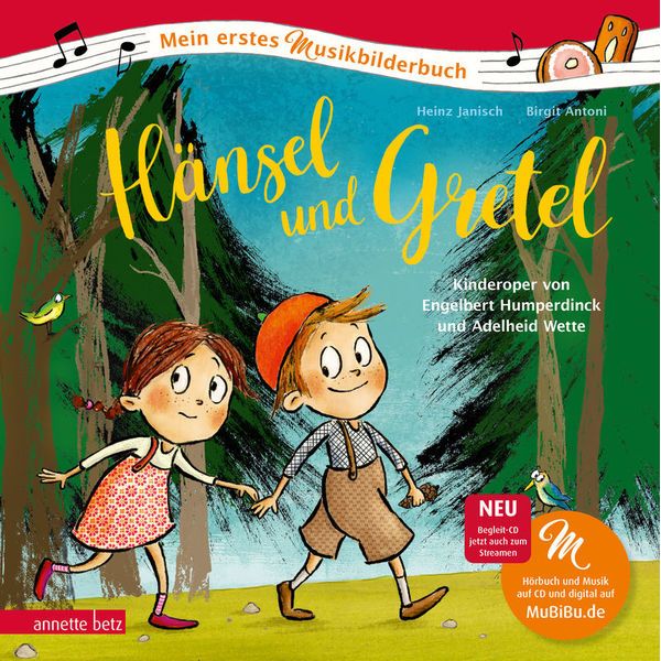 Annette Betz Verlag Hänsel+Gretel Musikbilderbuch