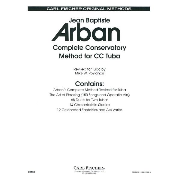 Carl Fischer Arban Complete Tuba