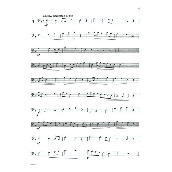 Carl Fischer 40 Progressive Etudes Trombone