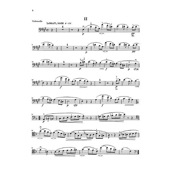 Henle Verlag Schumann Fantasiestücke Cello
