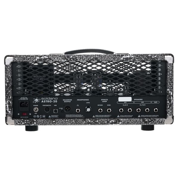 Soldano Astro-20 Head Snakeskin