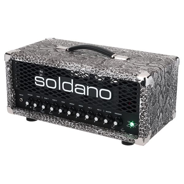 Soldano Astro-20 Head Snakeskin