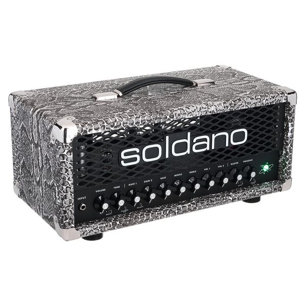 Soldano Astro-20 Head Snakeskin