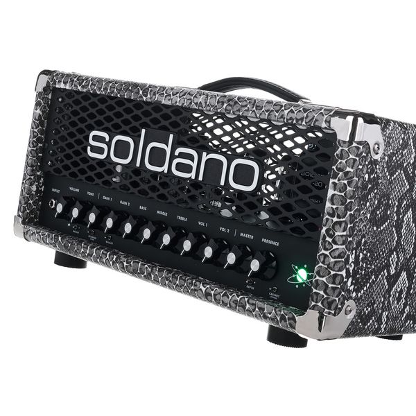 Soldano Astro-20 Head Snakeskin