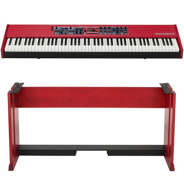 Clavia Nord Piano 5 88 Wood Stand Bundle