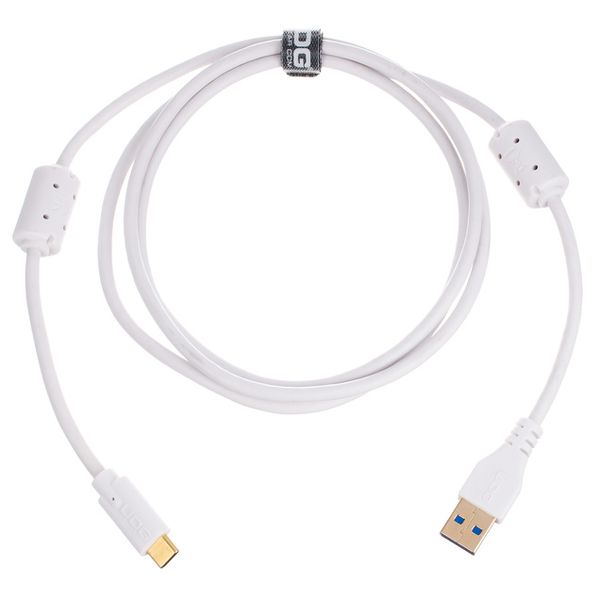 UDG Cavo USB 2.0 Tipo C-B Blu 1,5m: Audio Ottimizzato Con Ferrite E Connettori Dorati