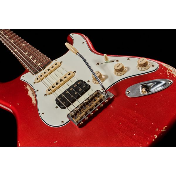 Fender 61 Strat CAR Relic HSS MBAH