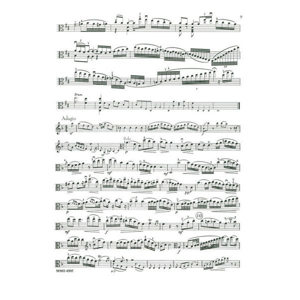 Music Minus One Hoffmeister Viola Concerto