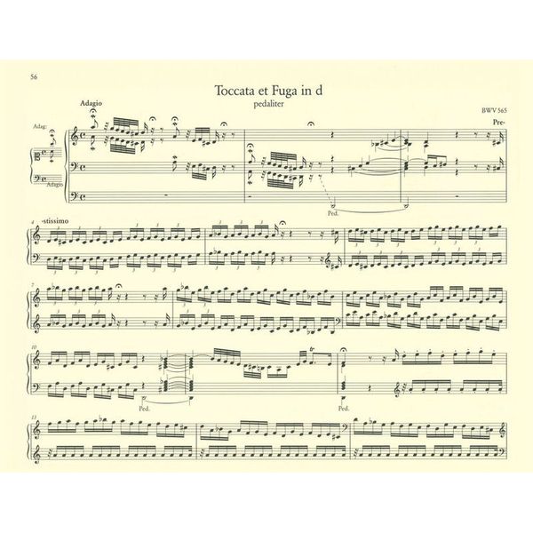 Breitkopf & Härtel Bach Sämtliche Orgelwerke 4