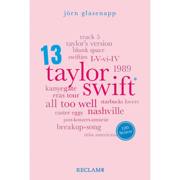 Reclam Verlag 100 Seiten Taylor Swift