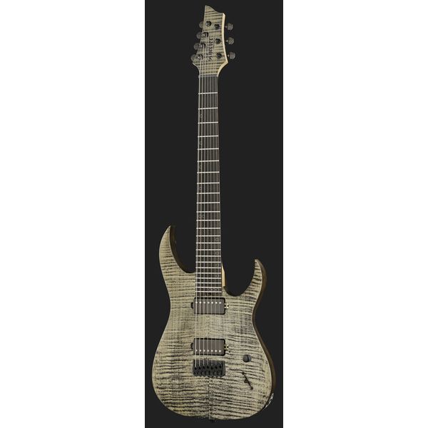 Schecter Sunset -7 Extreme Grey Ghost