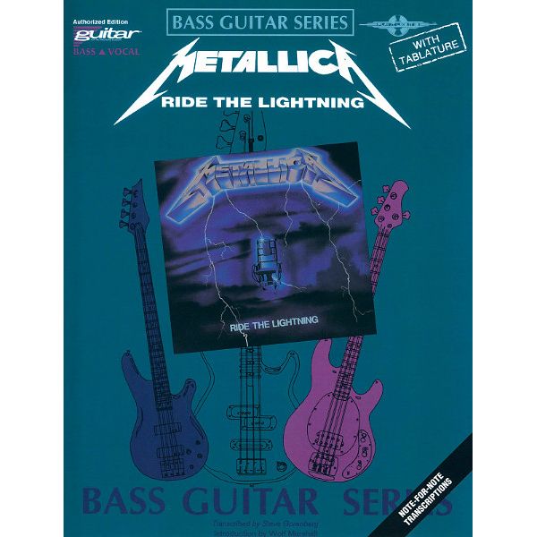 Hal Leonard Metallica Ride Lightning Bass