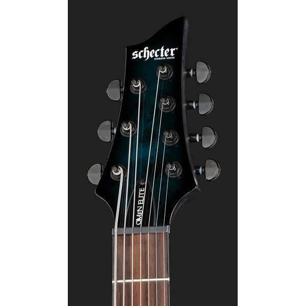 Schecter Omen Elite-7 See Blue Burst