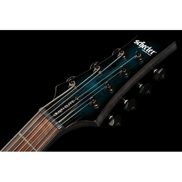 Schecter Omen Elite-7 See Blue Burst