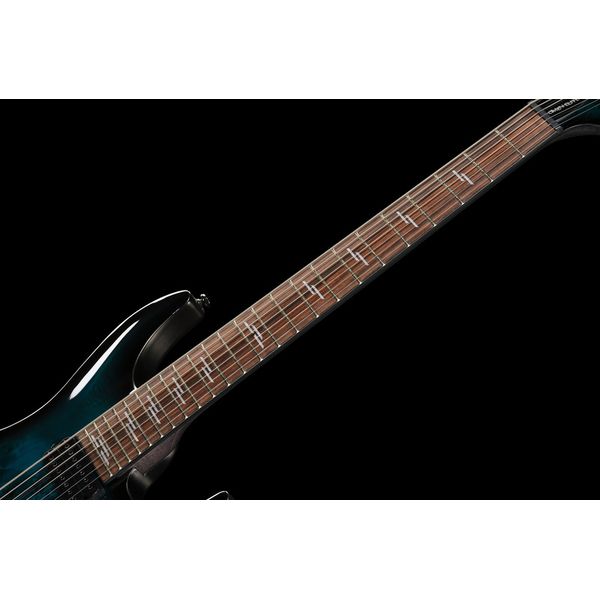 Schecter Omen Elite-7 See Blue Burst