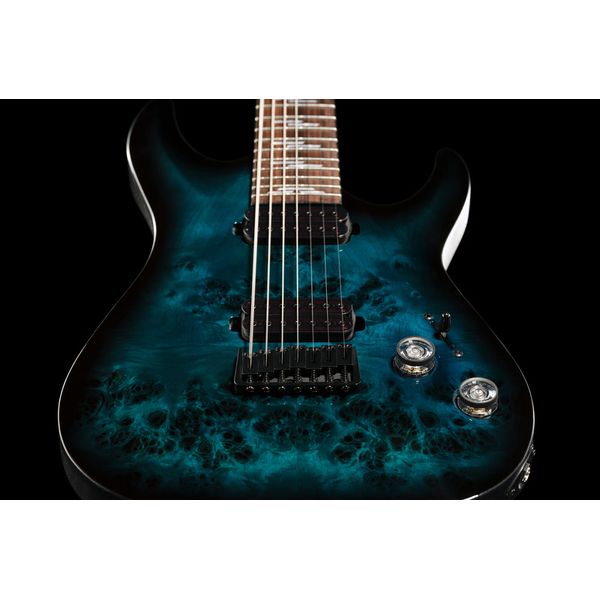 Schecter Omen Elite-7 See Blue Burst
