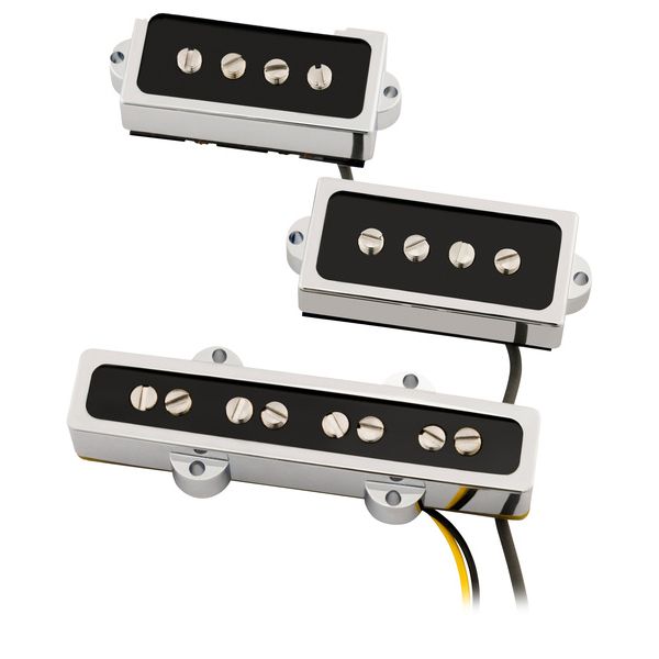 Fender Cobalt Chrome P/J Bass Set