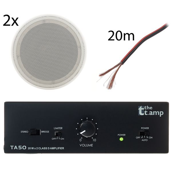 the t.amp TA50 WHD Bathroom Bundle XS WH
