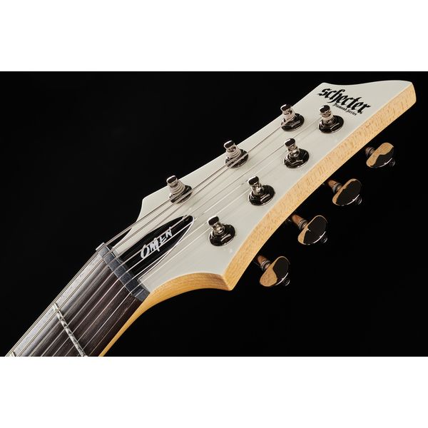 Schecter omen deals 7 white