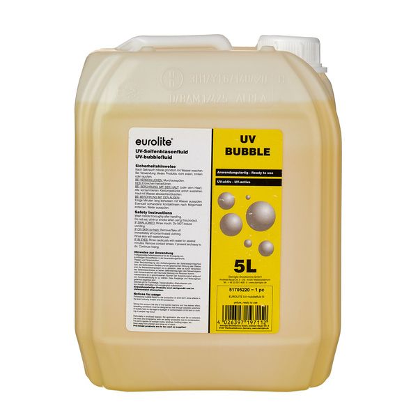 Eurolite UV Bubble Fluid 5l yellow