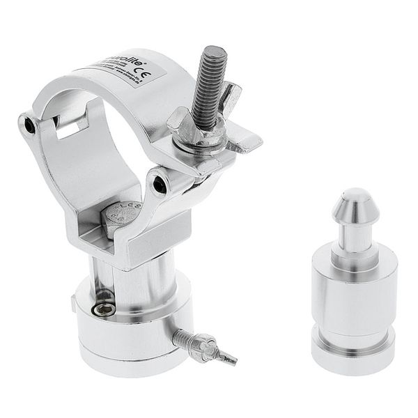 Eurolite TPZ-1 Clamp with TV-pin silver