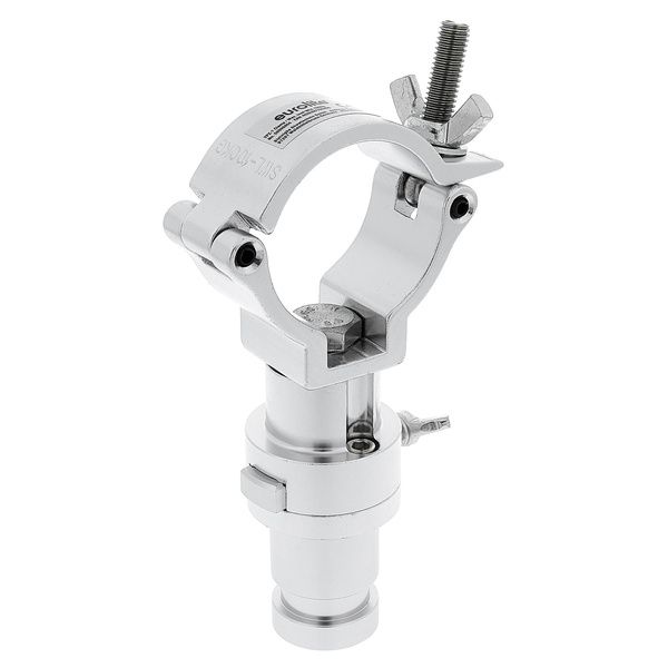 Eurolite TPZ-1 Clamp with TV-pin silver