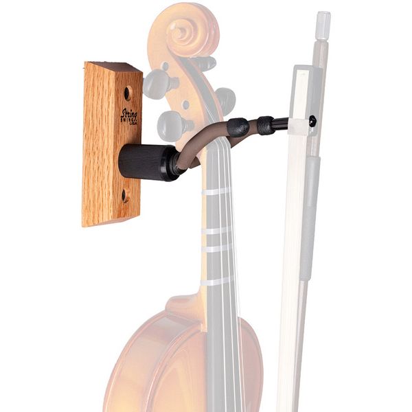 String Swing CC01VS Small Violin Hanger OAK