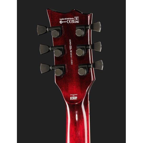 ESP LTD EC-1000 QM Black Cherry FL