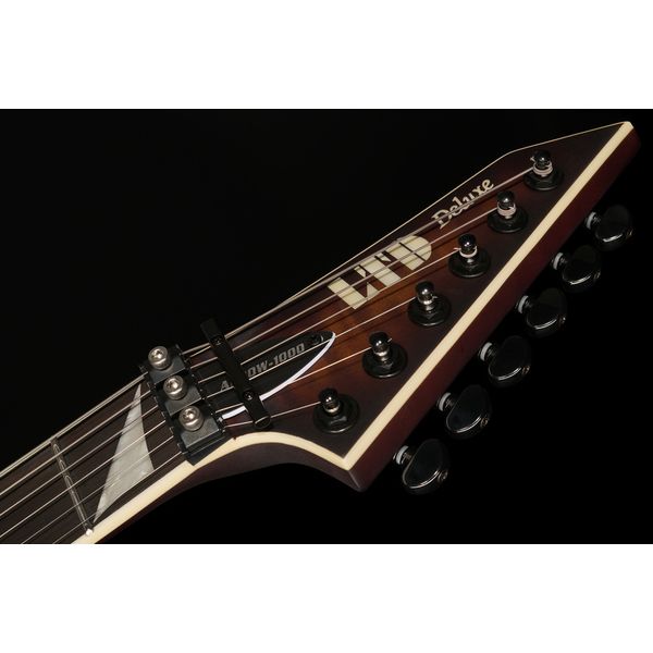 ESP LTD Arrow QM Dark Brown Burst