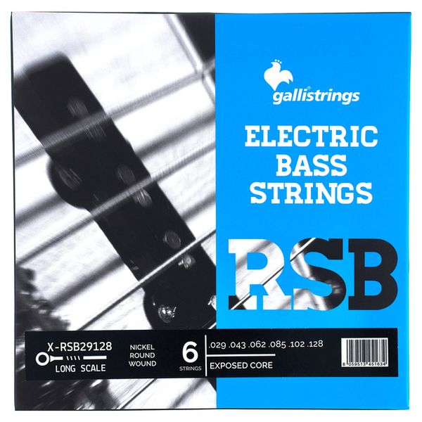 Galli Strings X-RSB29128 Exposed Core 6 Str.