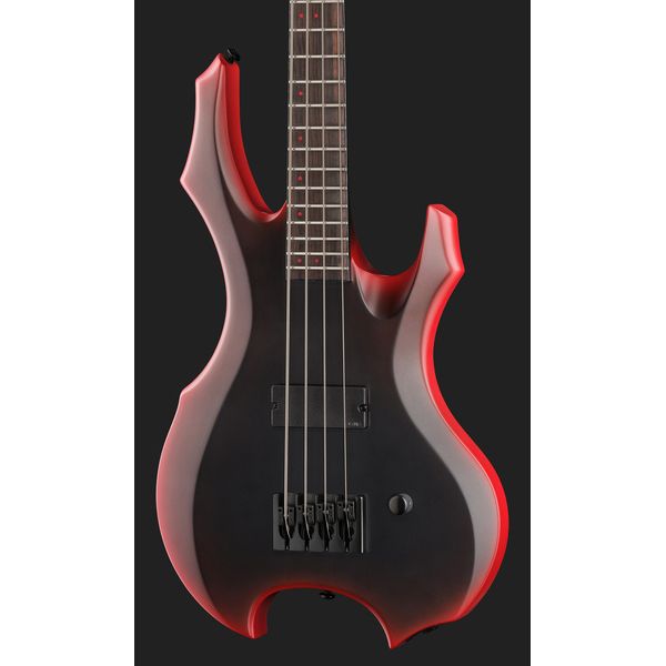 ESP LTD FL-4 Black Red Burst Satin