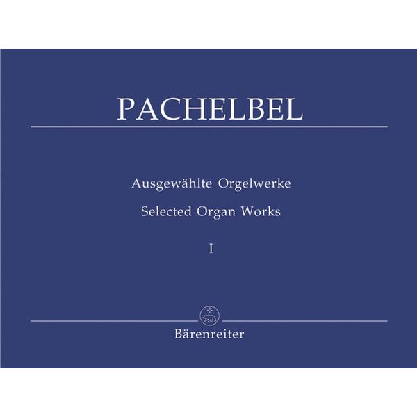 Bärenreiter Pachelbel Orgelwerke 1
