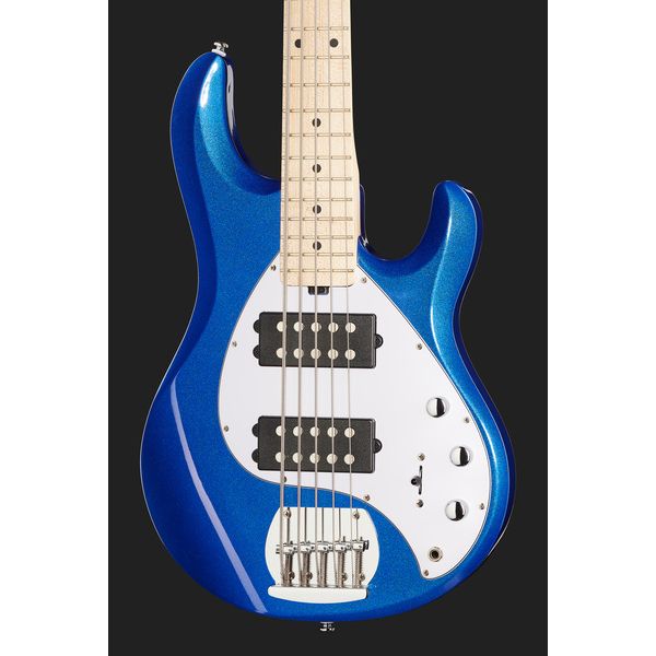 Sterling by Music Man S.U.B Sting Ray5 HH Cobra Blue