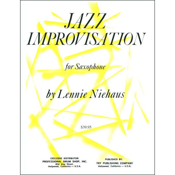 Try Publishing Company Jazz Improvisation Saxophone