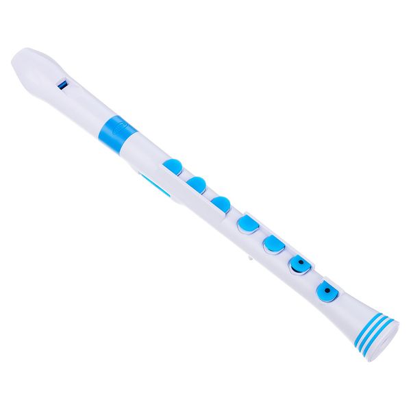 Nuvo Recorder+ Baroque white-blue