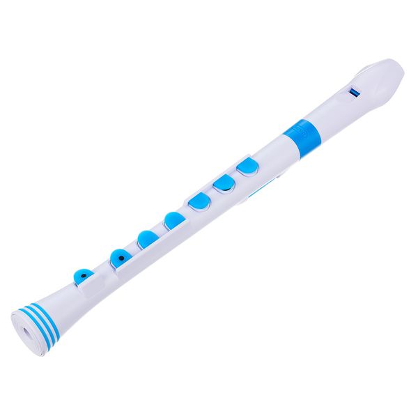 Nuvo Recorder+ Baroque white-blue