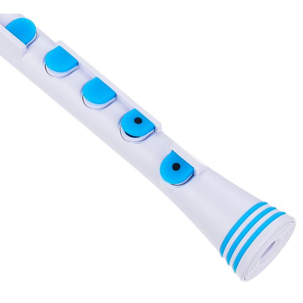 Nuvo Recorder+ Baroque white-blue