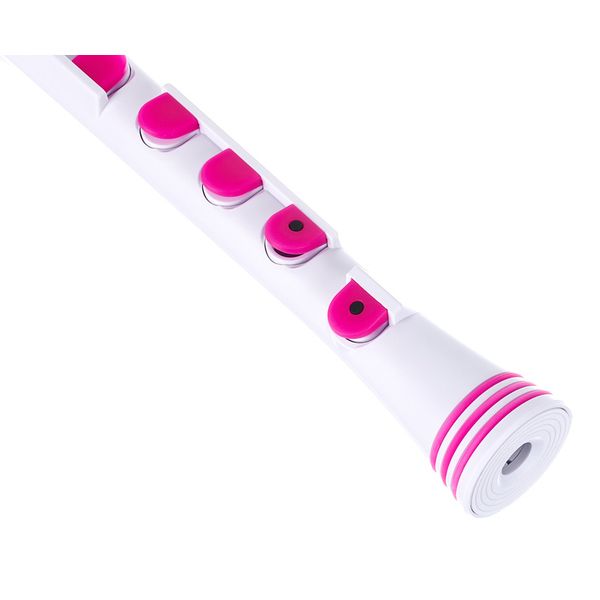 Nuvo Recorder+ Baroque white-pink