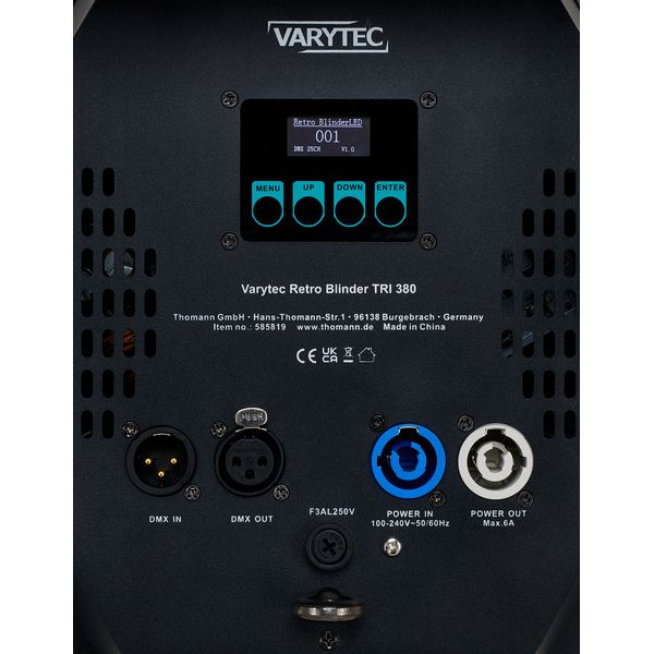 Varytec Retro Blinder TRI 380