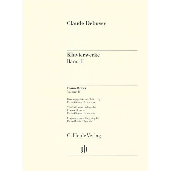 Henle Verlag Debussy Klavierwerke 2