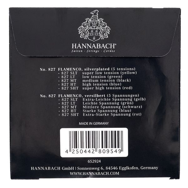 Hannabach 827MT single String D4w