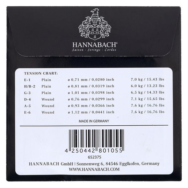 Hannabach 800MT single String A5w