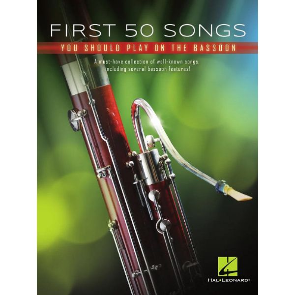 Hal Leonard First 50 Songs Bassoon